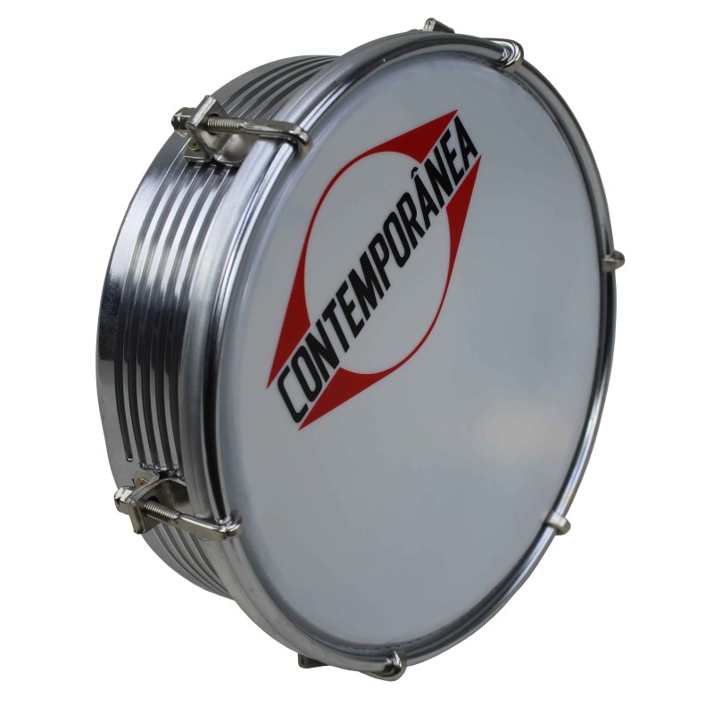 Tamborim 6" frisado alu - 6 tirants - Pro